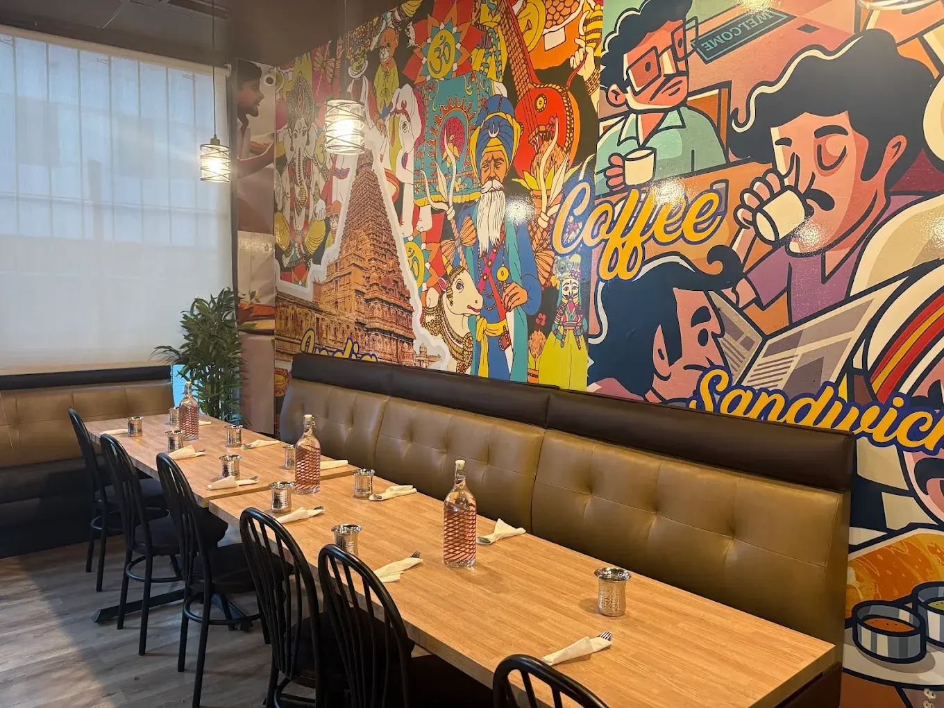 South Indian restaurant dining experience in Regina